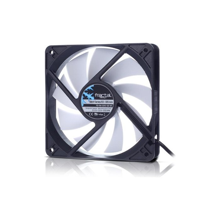 Fractal Design Silent Series R3 120 mm FD-FAN-SSR3-120-WT
