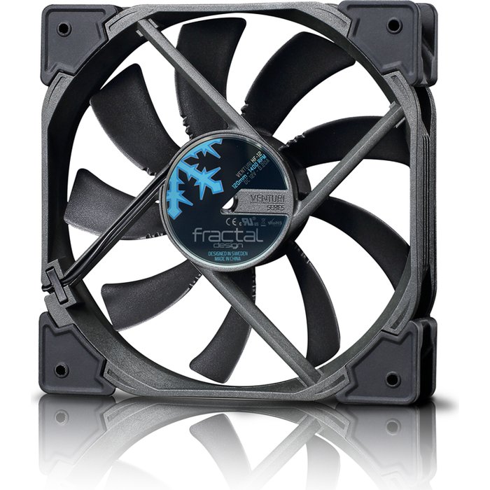 Dzesētāji Fractal Design Venturi HF-12 FD-FAN-VENT-HF12-BK