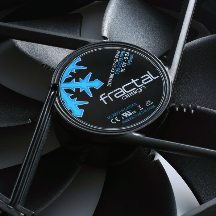 Fractal Design Dynamic X2 FD-FAN-DYN-X2-GP12-PWM-BK