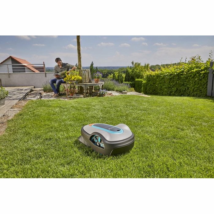 Zāles pļāvējs robots Gardena Sileno life 1500m2