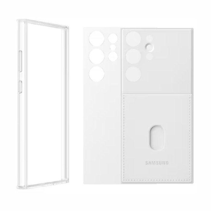 Galaxy S23 Ultra Frame Case White