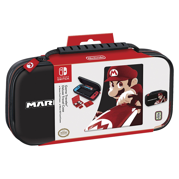 Nintendo Switch Game Traveler Deluxe Travel Case Mario Kart