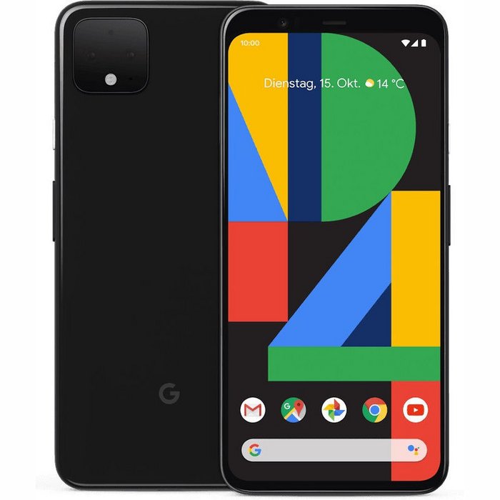Mobilie telefoni un viedtālruņi Google Pixel 4 6+64GB Just Black