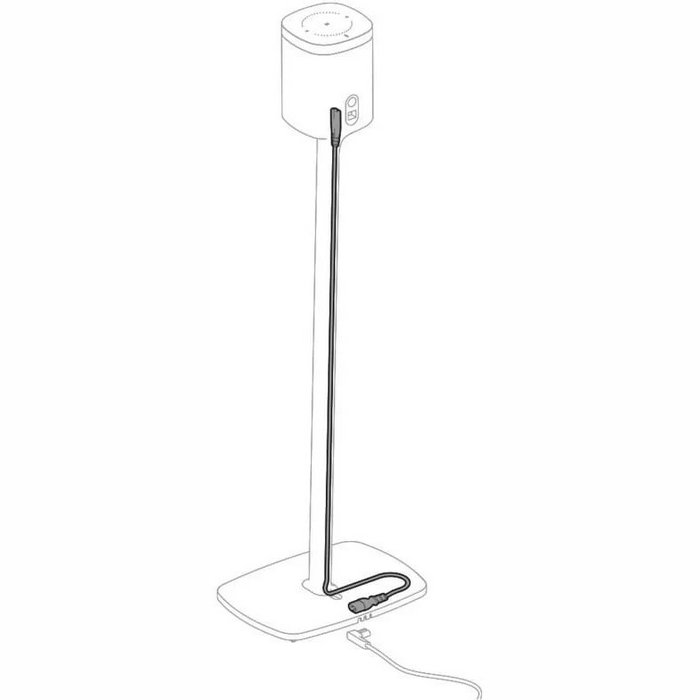 Grīdas statīvs Flexson FLXS1FS2011EU White (2 gab.)