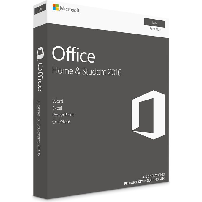 Biroja programmatūra Microsoft Office Home and Student 2016 (GZA-00873)