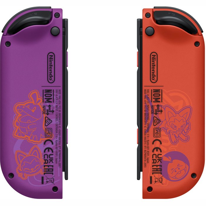 Nintendo Switch OLED Model Scarlet/Violet set