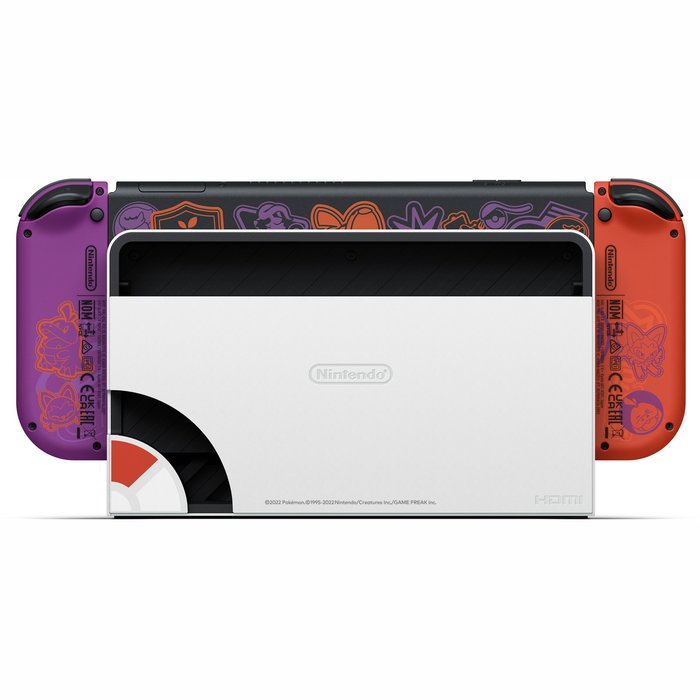Nintendo Switch OLED Model Scarlet/Violet set