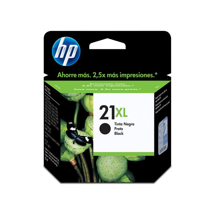 Printeru izejmateriāli HP 21XL High Yield Black Original Ink Cartridge