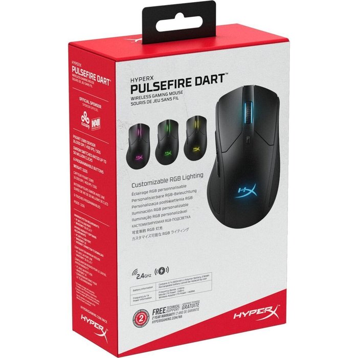 Компьютерная мышь HyperX Pulsefire Dart Wireless