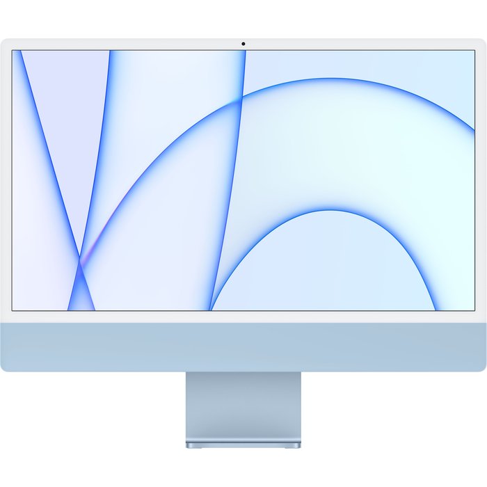 Stacionārais dators Apple iMac 24-inch M1 chip with 8‑core CPU and 8‑core GPU 256GB - Blue INT