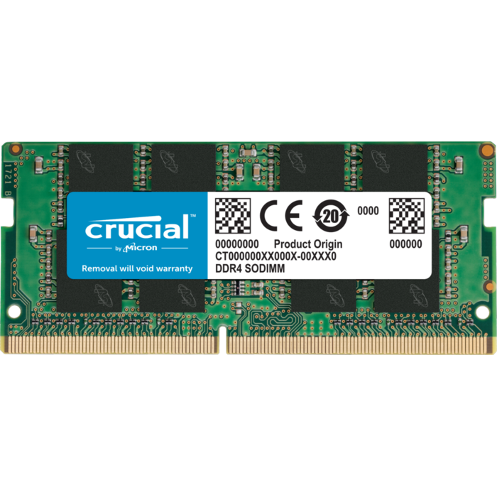 Operatīvā atmiņa (RAM) Crucial Green 16GB DDR4 2666MHZ SO-DIMM