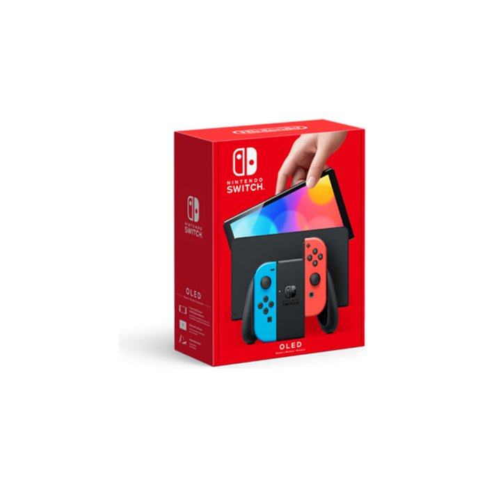 Spēļu konsole Nintendo Switch OLED Model Neon Blue/Neon Red set