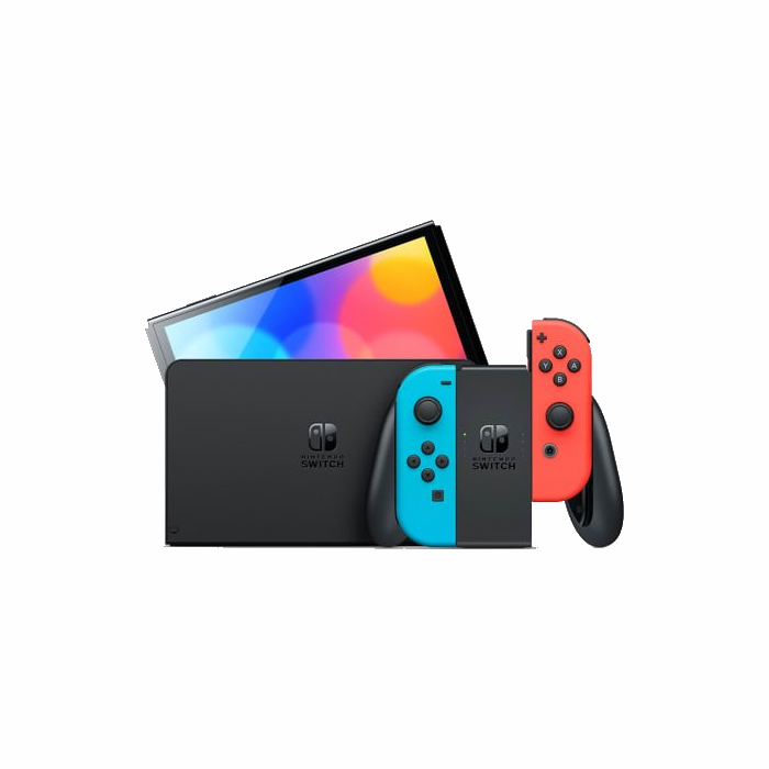 Nintendo Switch OLED Model Neon Blue/Neon Red set