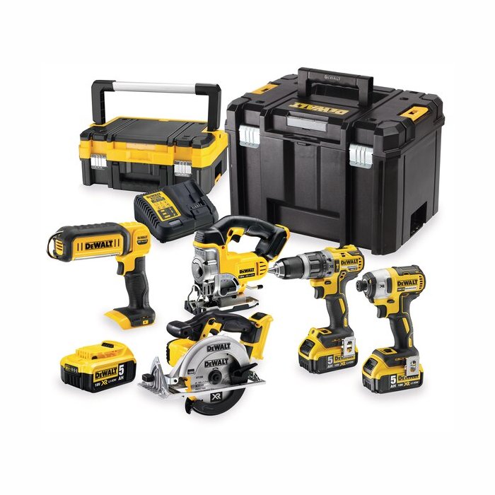 DeWalt DCD796 + DeWalt DCF887 + DeWalt DCS331 + DeWalt DCS391 + DeWalt DCL050