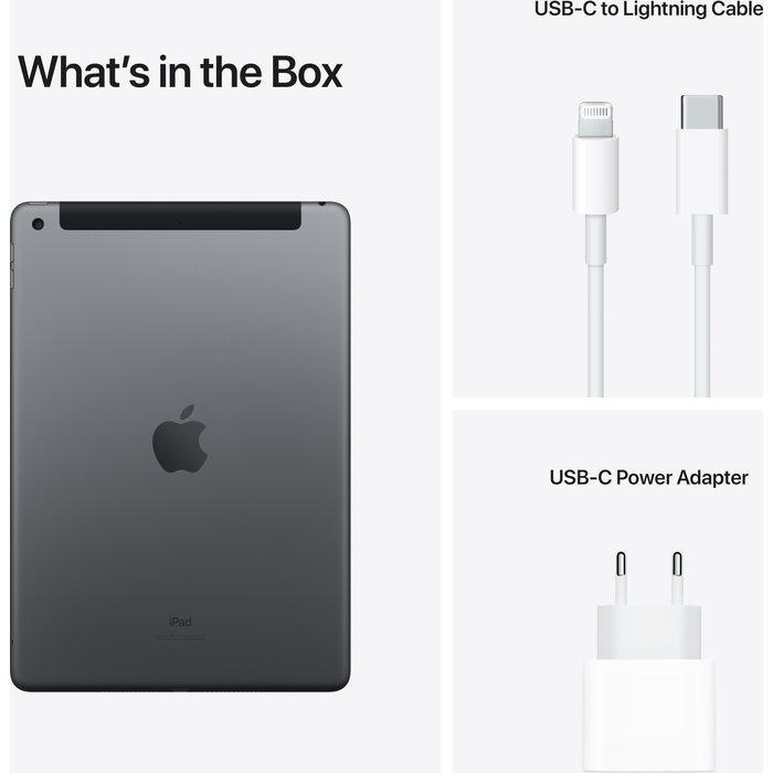 Apple iPad 10.2 Wi-Fi + Cellular 64GB - Space Grey 9th Gen