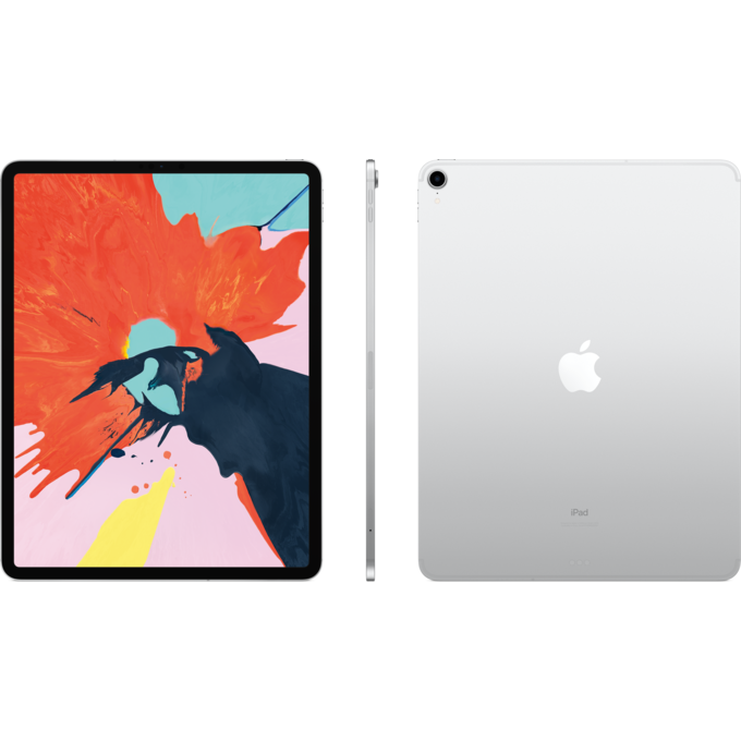 Planšetdators Planšetdators Apple iPad Pro 12.9" Wi-Fi+Cellular 512GB Silver (2018)