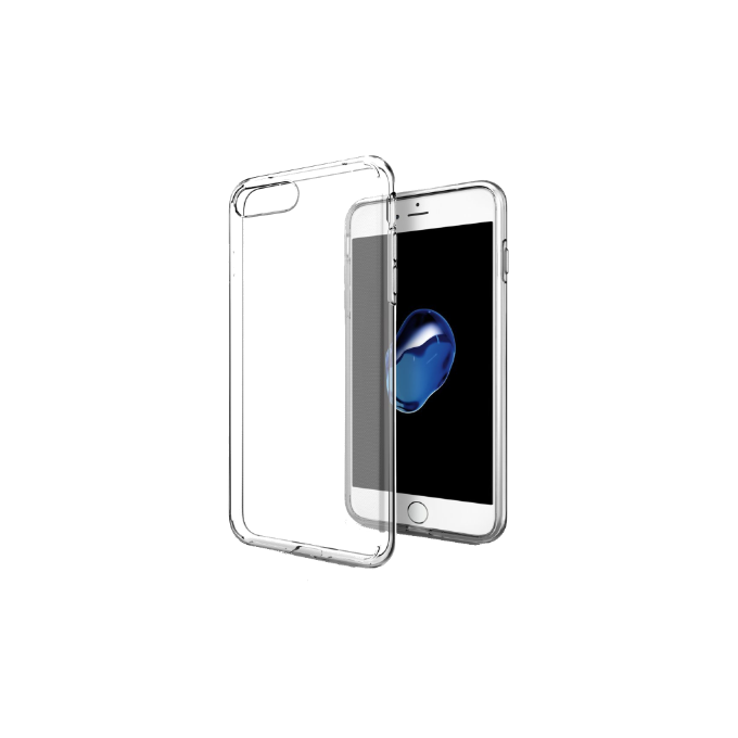 Viedtālruņu aksesuāri JUST MUST Nake back cover for Iphone 7 plus Transparent