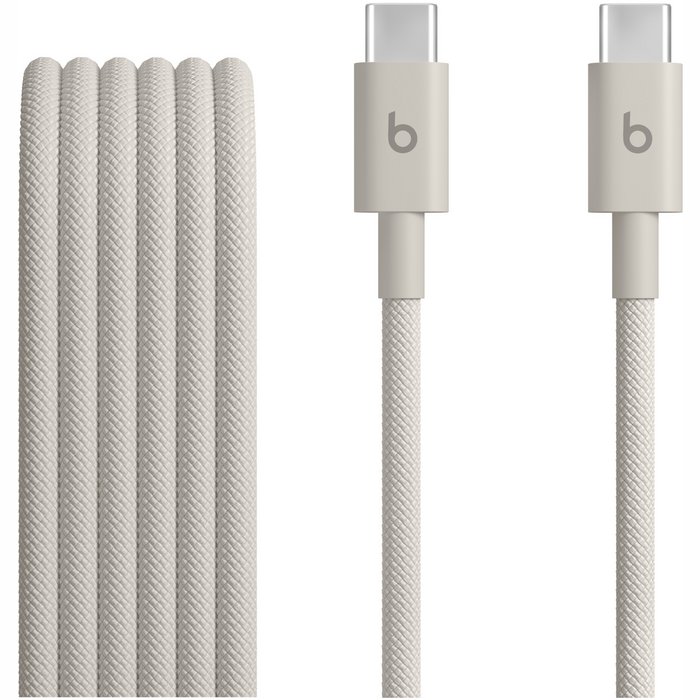 Lādētāji, kabeļi un adapteri Beats USB-C to USB-C Woven Cable (1.5 m) - Surge Stone