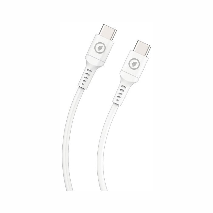Muvit Type-C to Type-C Cable up to 60W 2m White