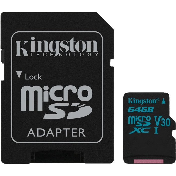 Atmiņas karte Kingston Canvas Go! UHS-I 64 GB