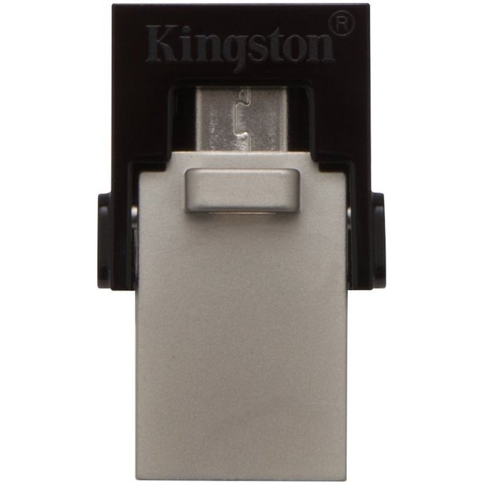 USB zibatmiņa USB zibatmiņa Kingston DataTraveler microDuo 64 GB Black