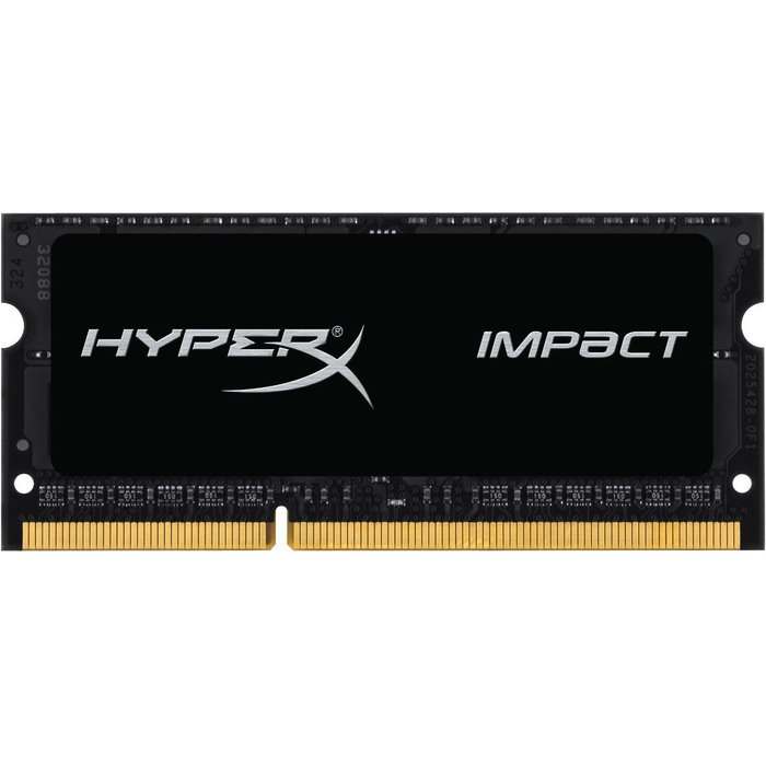 Operatīvā atmiņa (RAM) Kingston HyperX Impact Black SODIMM  4GB 1600Mhz DDR3 HX316LS9IB/4