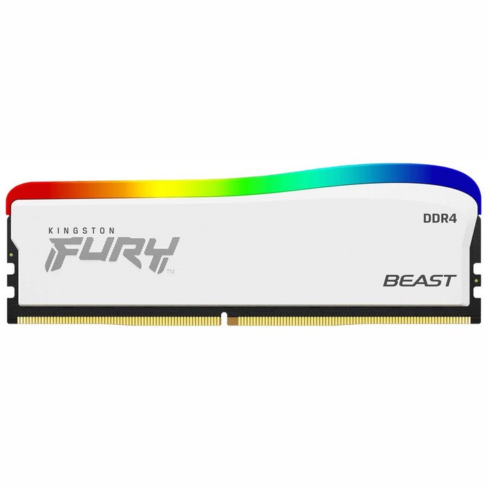 Operatīvā atmiņa (RAM) Kingstone Fury Beast White RGB 16GB 3600MHz DDR4 KF436C18BWA/16