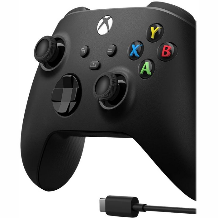 Microsoft Xbox Wireless Controller + USB-C Cable Black