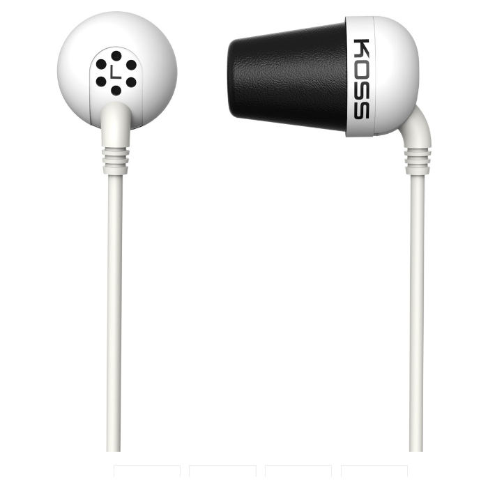 Austiņas Koss Plug White