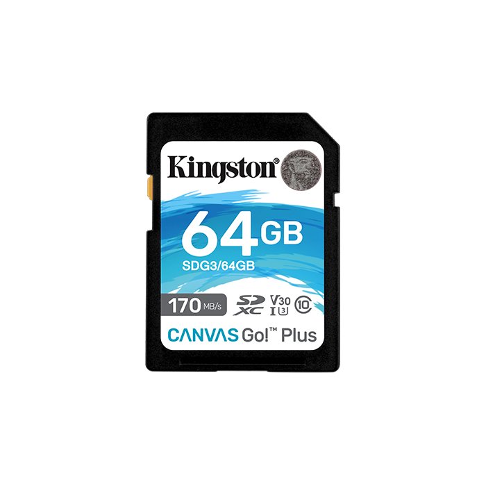 Kingston Canvas Go! Plus SD 64 GB