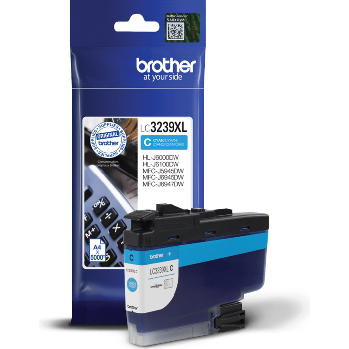 Brother LC-3239XLC Cyan Ink
