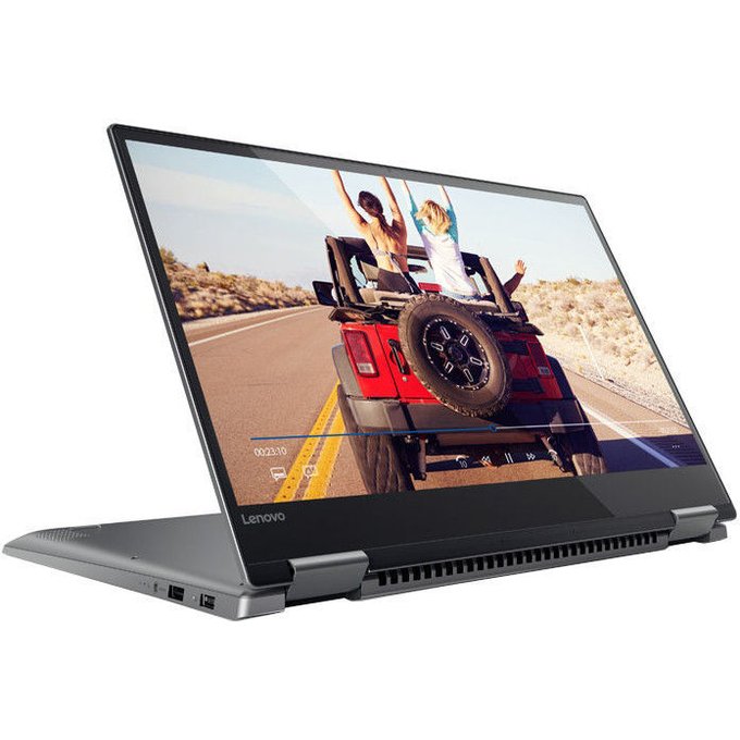 Portatīvie datori Lenovo IdeaPad Yoga 720-15IKB Grey, 15.6"