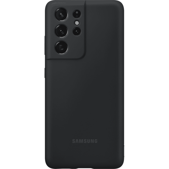 Samsung Galaxy S21 Ultra Silicone Cover Black
