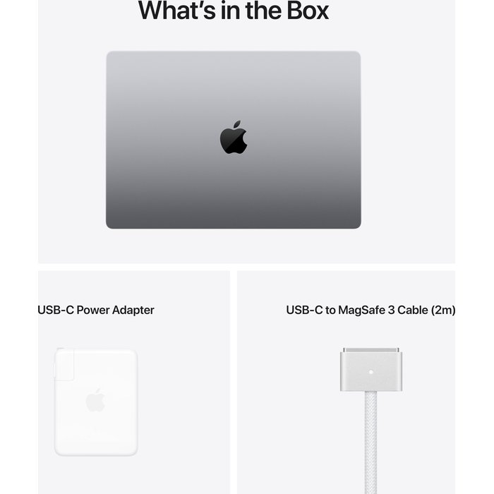 Apple MacBook Pro 16" Apple M1 Pro 10-core CPU 16-core GPU 16GB 512GB Space Gray RUS