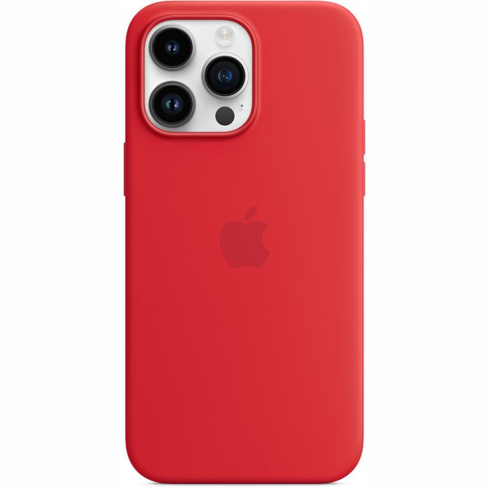 Apple iPhone 14 Pro Max Silicone Case with MagSafe (PRODUCT) Red