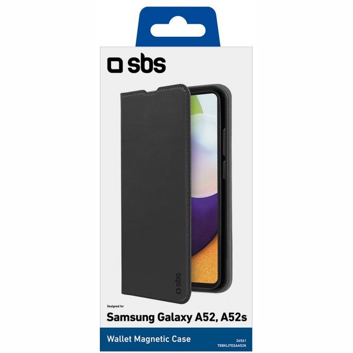 Samsung Galaxy A52/A52s Wallet Case Black