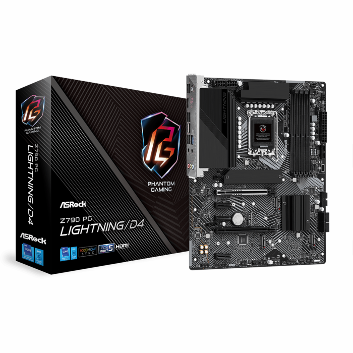 Mātesplate Asrock Z790 PG Lightning/D4