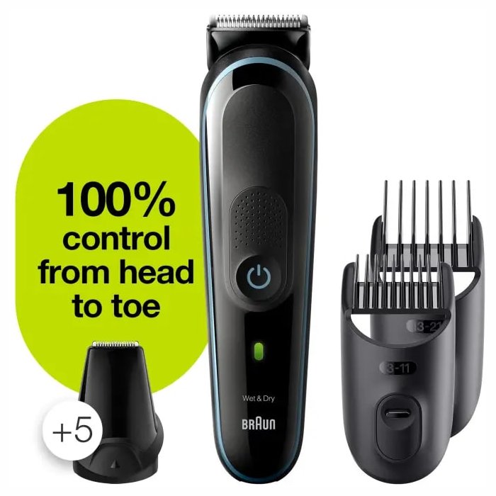 Braun MGK 5380 Multi Grooming Kit 9in1