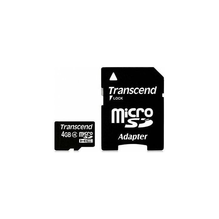 Transcend MicroSDHC 4 GB