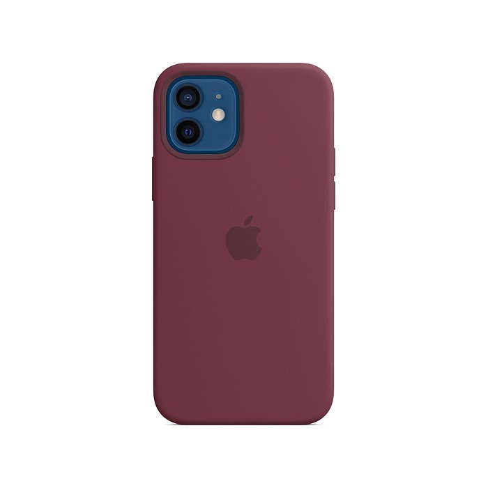 Apple iPhone 12 | 12 Pro Silicone Case with MagSafe - Plum
