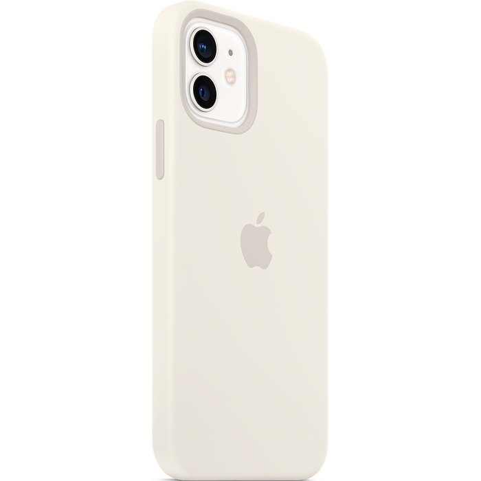 Apple iPhone 12 | 12 Pro Silicone Case with MagSafe - White