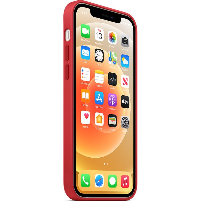 Apple iPhone 12 | 12 Pro Silicone Case with MagSafe - (PRODUCT)RED