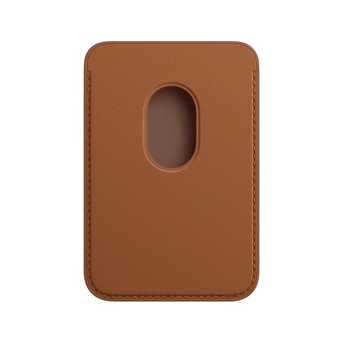 Apple iPhone Leather Wallet with MagSafe - Saddle Brown