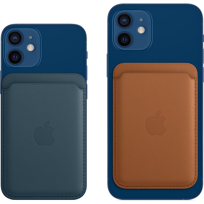 Apple iPhone Leather Wallet with MagSafe - Saddle Brown