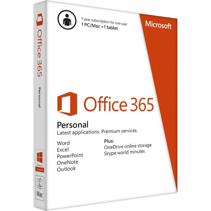 Programmatūra Microsoft OFFICE 365 PERSONAL ENG