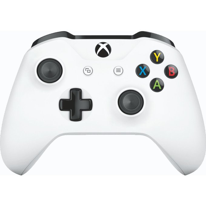 Spēļu konsoles aksesuāri Microsoft Xbox One Wireless Controller White