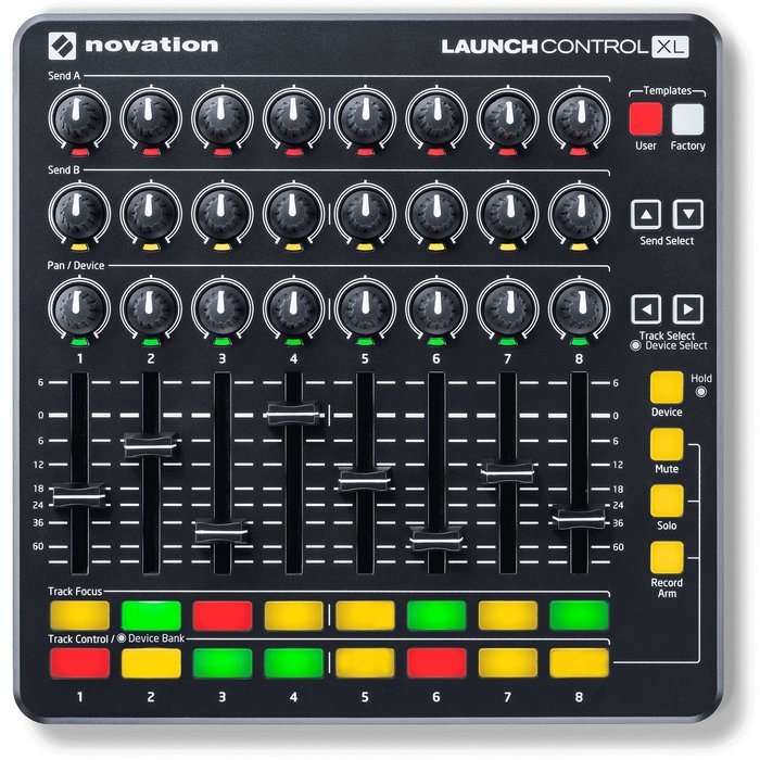 MIDI kontrolieris Novation Launch Control XL Black