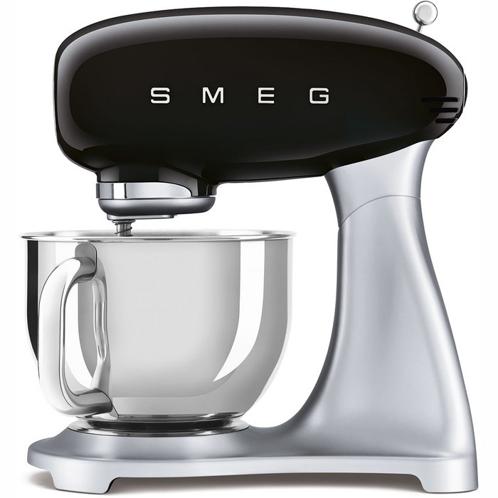 Mikseris Smeg Retro Black SMF02BLEU