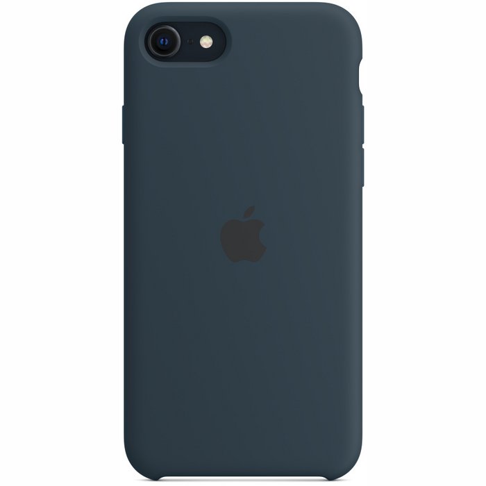 Apple iPhone SE 2022 Silicone Case Abyss Blue