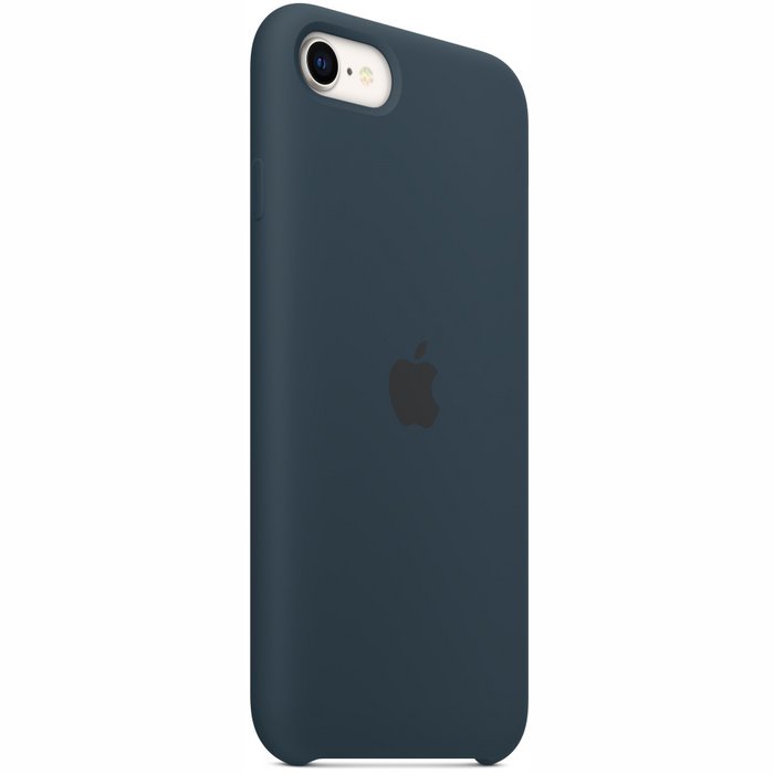 Apple iPhone SE 2022 Silicone Case Abyss Blue